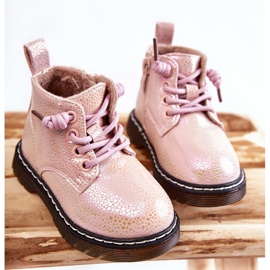 PA1 Børns varme støvler med lynlås Pink Betsy lyserød 4