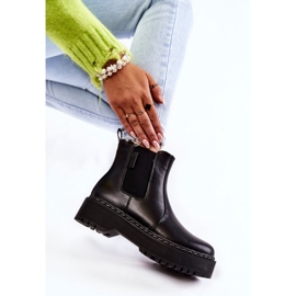 Varme slip-on støvler Big Star II274101 Sort 1