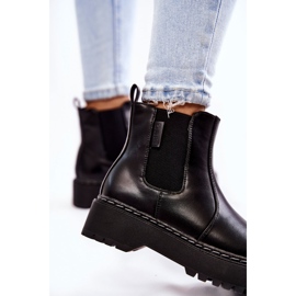 Varme slip-on støvler Big Star II274101 Sort 2