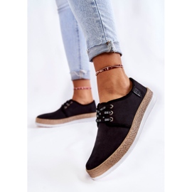 Lave sneakers til kvinder Memory Foam System Big Star KK276004 Sort 2
