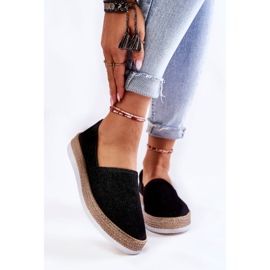 Damesneakers Slip On Big Star KK276008 Sort 1