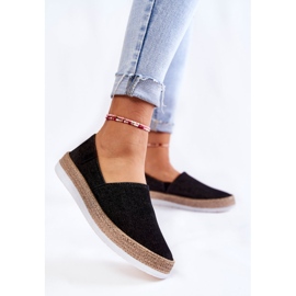 Damesneakers Slip On Big Star KK276008 Sort 2