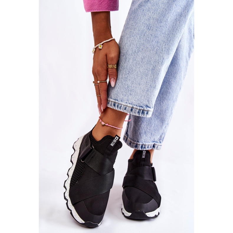 Damesneakers Big Star KK274547 Sort 1