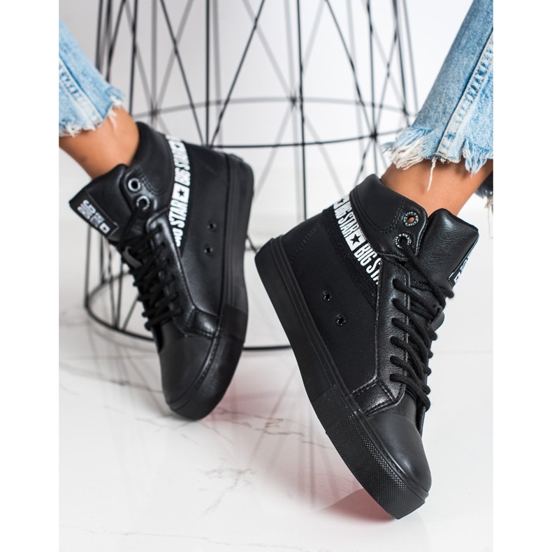 Kvinder Sneakers Big Star EE274355 sort 1