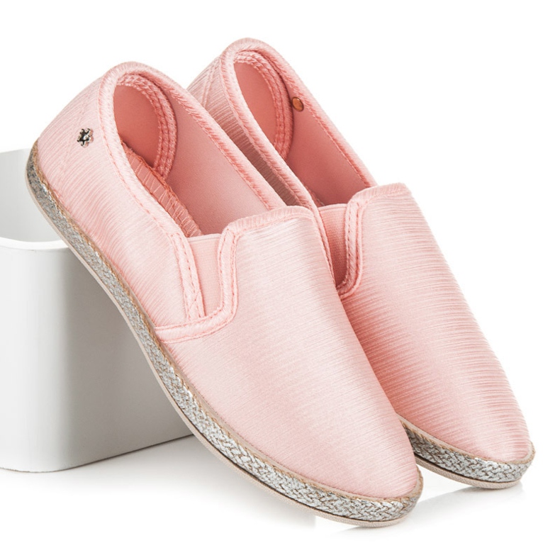 Balada Slip On Espadrilles lyserød 1