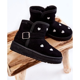 Sorte snestøvler til børn Big Star KK374243 4