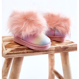 FR1 Flerfarvede Ariana snestøvler med pels flerfarvet 3