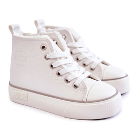 Høje børnesneakers Big Star KK374227 Hvid 9