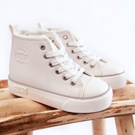 Høje børnesneakers Big Star KK374227 Hvid 2
