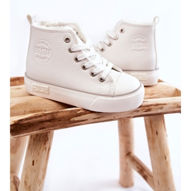 Høje børnesneakers Big Star KK374227 Hvid 3