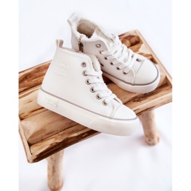 Høje børnesneakers Big Star KK374227 Hvid 4