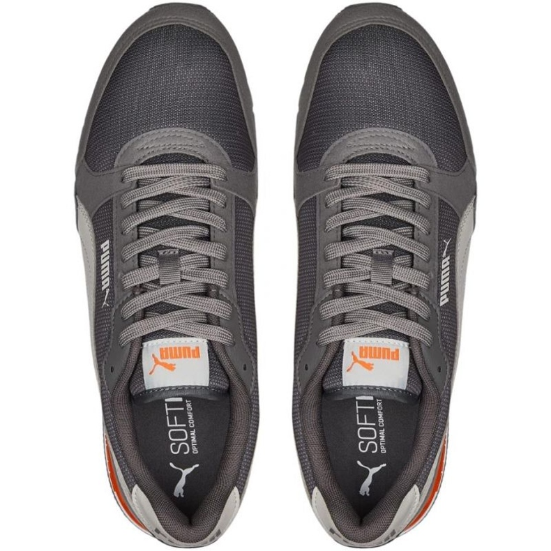 Puma St Runner v3 Mesh sko 384640 09 grå 1