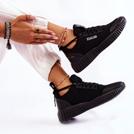 Damesneakers Big Star KK274063 Sort 1