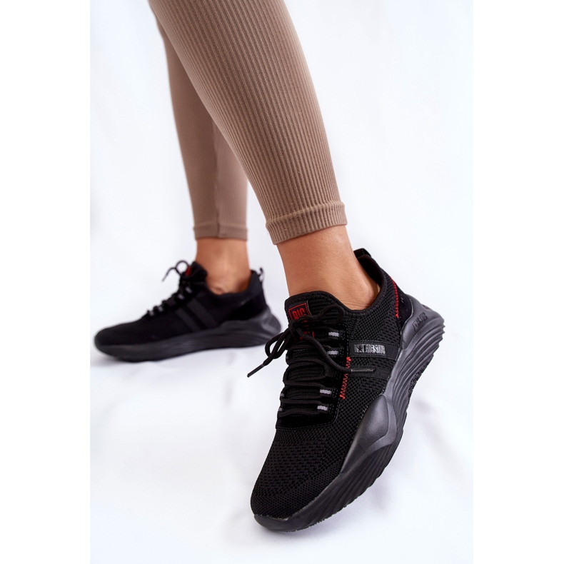 Damesneakers Memory Foam System Big Star KK274345 Sort 2