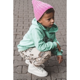 Høje børnesneakers Big Star KK374227 Hvid 8