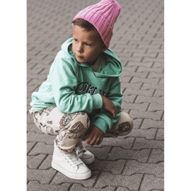 Høje børnesneakers Big Star KK374227 Hvid 7