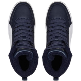 Puma Rebound Joy Fur Jr 375477 07 marineblå 1