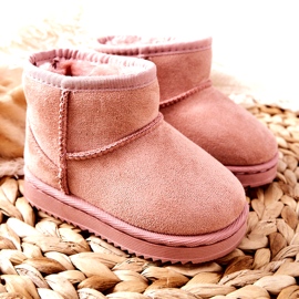 Isolerede sne støvler. Girls 'Pink Boots 20213-D lyserød 3