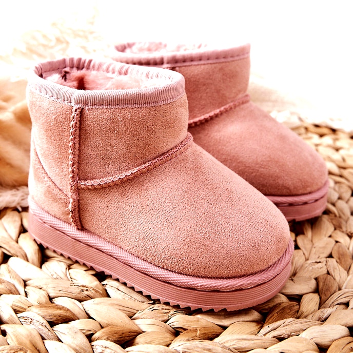 Isolerede sne støvler. Girls 'Pink Boots 20213-D lyserød 3