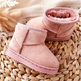 Isolerede sne støvler. Girls 'Pink Boots 20213-D lyserød 2