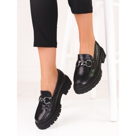 Shelovet dame loafers sort 1
