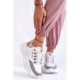 Sneakers til kvinder på platformen Cross Jeans KK2R4071C Hvid 1