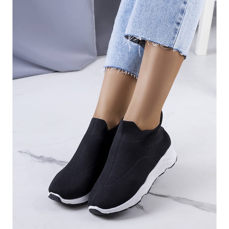 BM Sorte Roes ankelsneakers 1