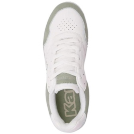 Kappa Ayce W 243236 1035 sko hvid grøn 1