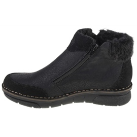 Rieker Booties sko i 73352-00 sort 1