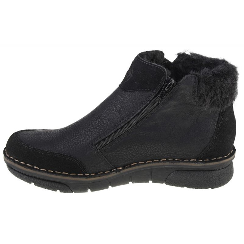 Rieker Booties sko i 73352-00 sort 1