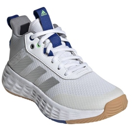 Adidas OwnTheGame 2.0 Jr GW1553 basketballsko hvid hvid 2
