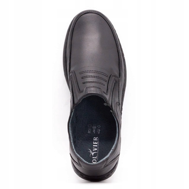 Olivier Herre slip-on sko 7053 sort 4