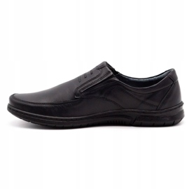 Olivier Herre slip-on sko 7053 sort 1