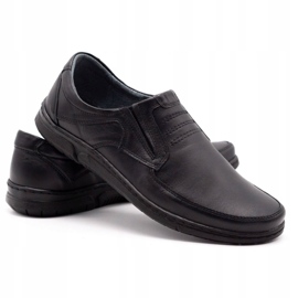 Olivier Herre slip-on sko 7053 sort 2
