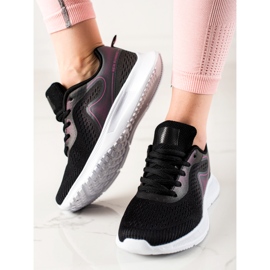 TRENDI Stilfulde sportssneakers sort 1