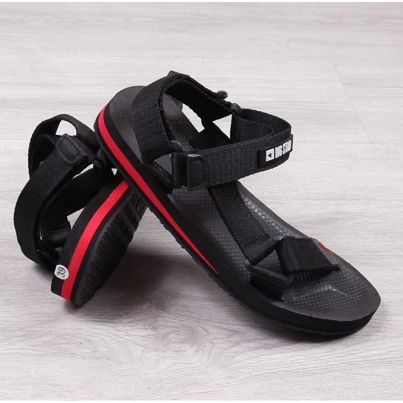 Big Star INT1173A sandaler sort 1