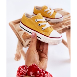 FR1 Børns klassiske gule filemon sneakers 4