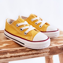 FR1 Børns klassiske gule filemon sneakers 8