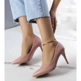 PA1 Pink mat Raphael hæle beige lyserød 1