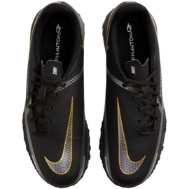 Nike Phantom GT2 Academy Tf Jr DC0817 007 fodboldsko sort sort 1