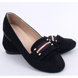 Sorte kvinders loafers 88-381 Sort 2