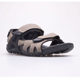 Sandaler 4F M H4L22-SAM002-83S beige sort 1