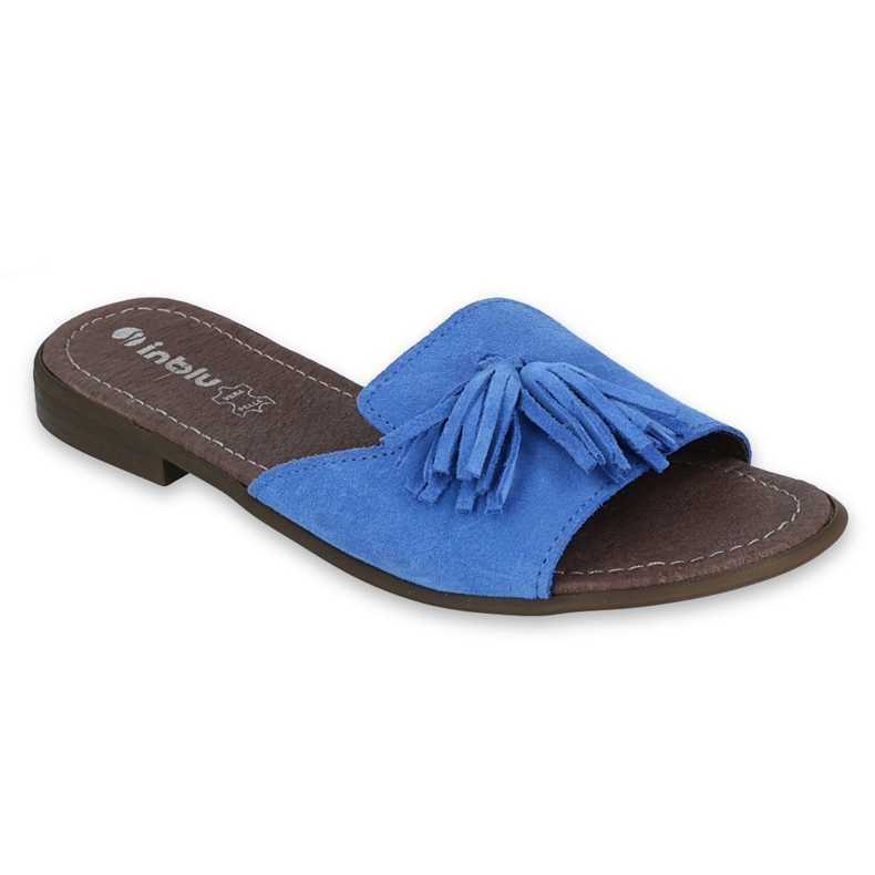 Inblu hjemmesko damesko 158D150 blå 1