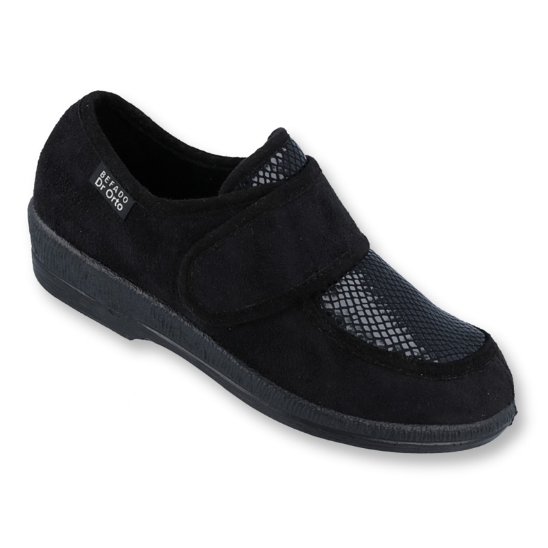 Dr.orto Befado Kvinders velcro -sko PU 984D012 Sort 2