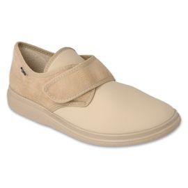 Befado Dr.orto mænds hjemmesko 036m005 beige 1