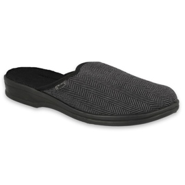 Befado herresko pu 089M416 sort grå 1