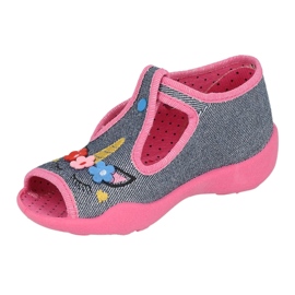 Befado børnetøfler 213P134 pink lyserød 2
