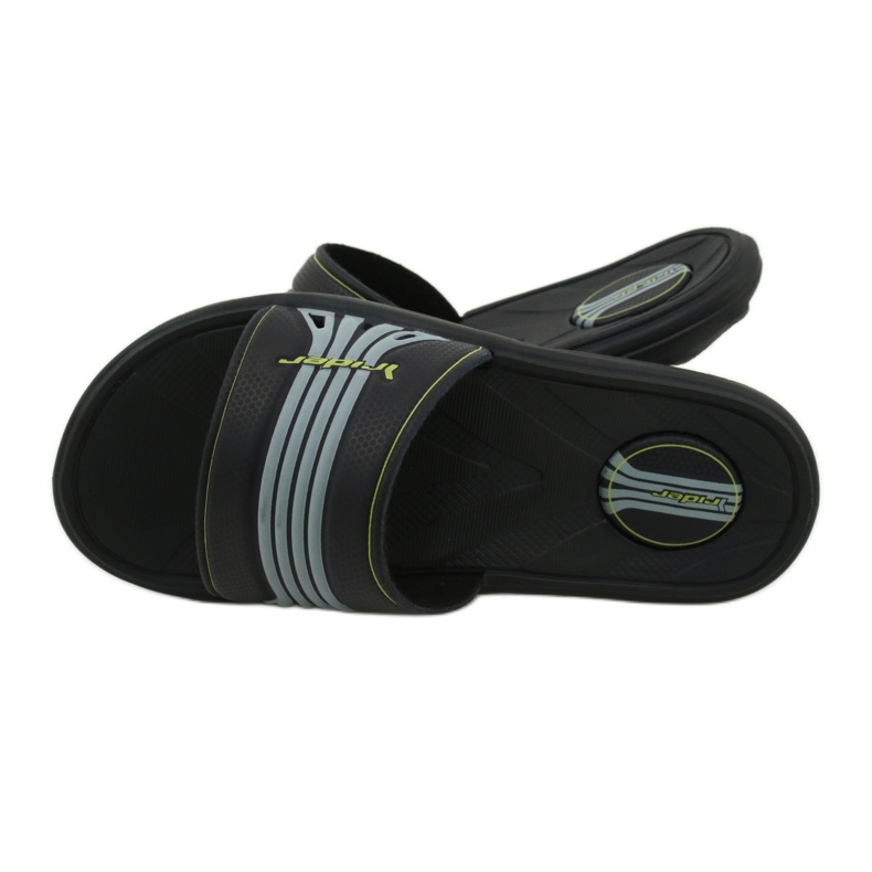 Rider Pool Børns flip flops 80341 Navy-Blue Stripes blå blå 4