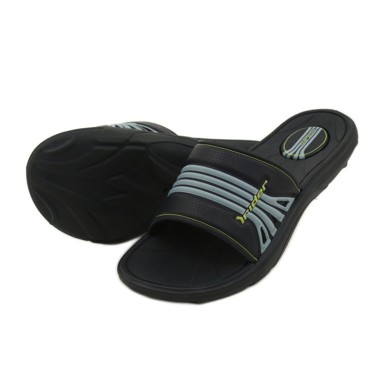 Rider Pool Børns flip flops 80341 Navy-Blue Stripes blå blå 3