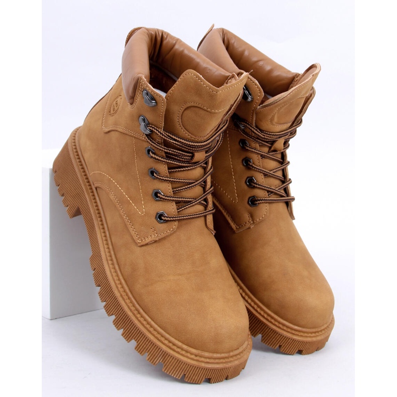 Trapper støvler isoleret Basco Camel beige 1